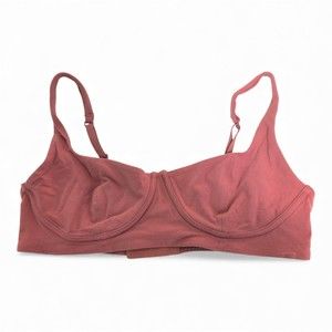 Aerie Pink Everyday Underwire‎ Bra  Size L
